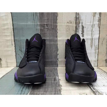JORDAN 13 Retro - Court Sneakers - Purple Unisex Streetwear Limited Edition