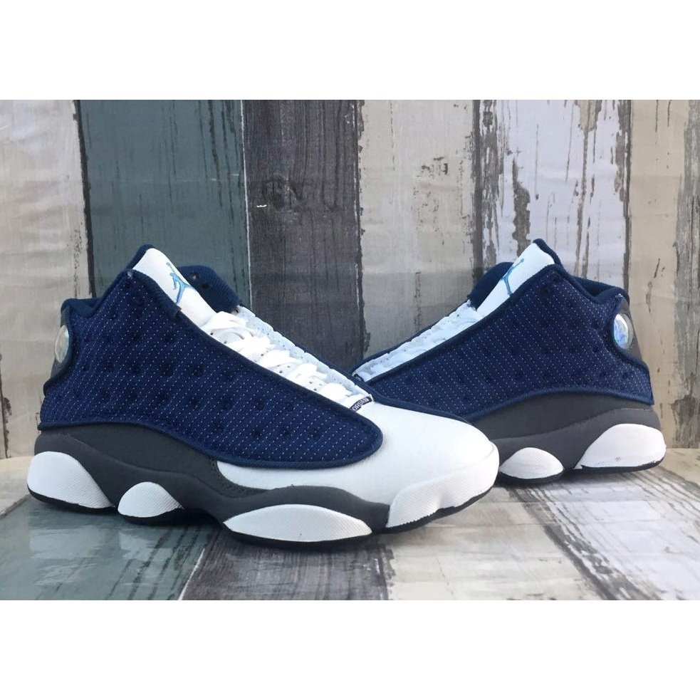 JORDAN 13 Retro - Flint Sneakers - Black Unisex Streetwear Limited Edition