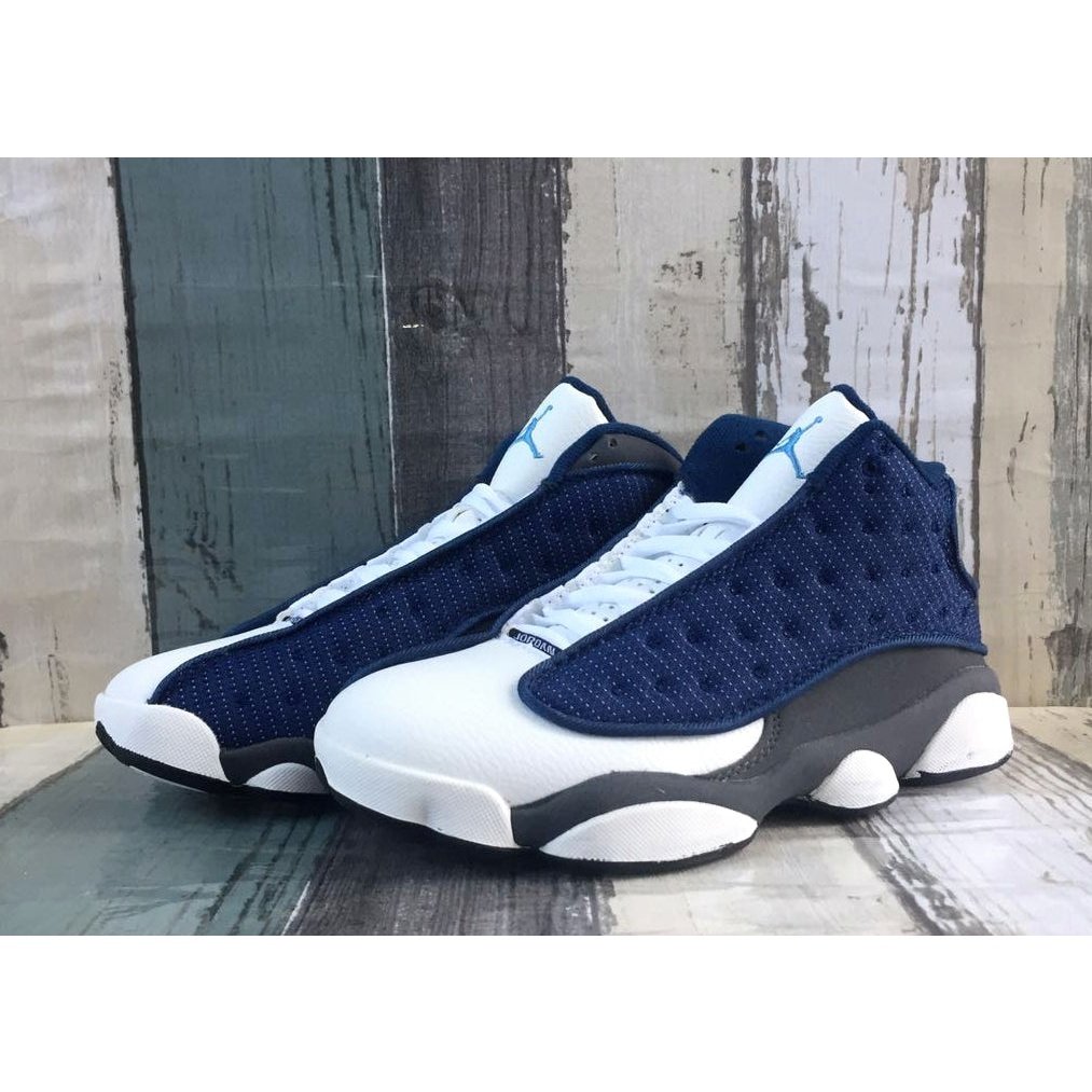JORDAN 13 Retro - Flint Sneakers - Black Unisex Streetwear Limited Edition