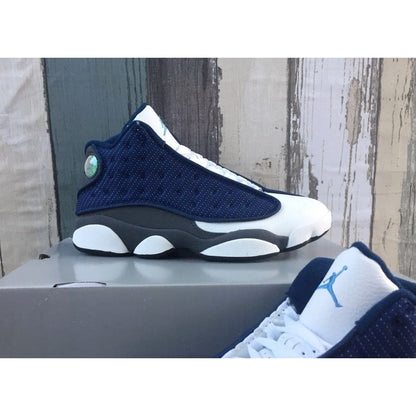 JORDAN 13 Retro - Flint Sneakers - Black Unisex Streetwear Limited Edition