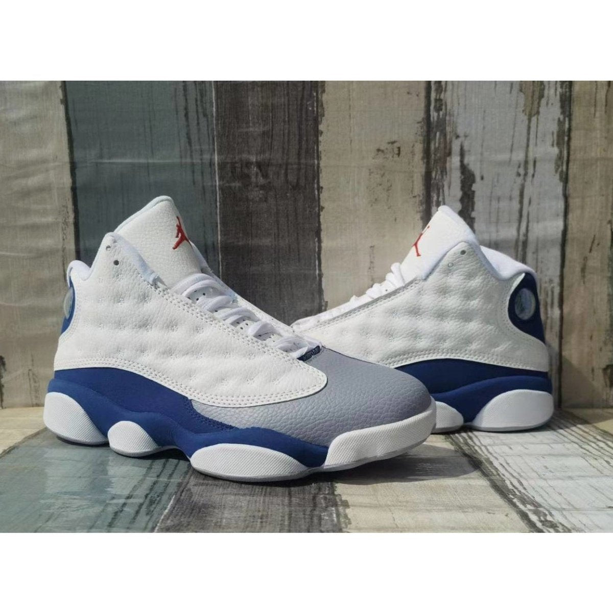 JORDAN 13 Retro - French Sneakers - Blue Unisex Streetwear Limited Edition