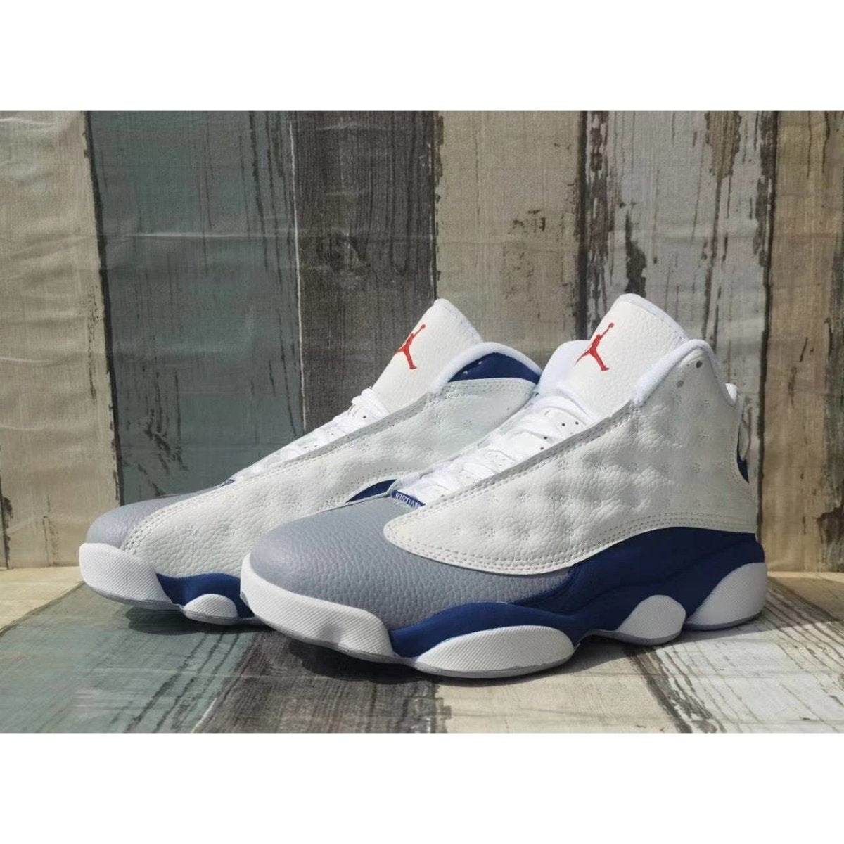 JORDAN 13 Retro - French Sneakers - Blue Unisex Streetwear Limited Edition