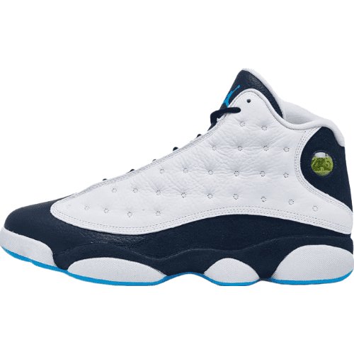 JORDAN 13 Retro - Obsidian Powder Blue Sneakers - White Unisex Streetwear Limited Edition