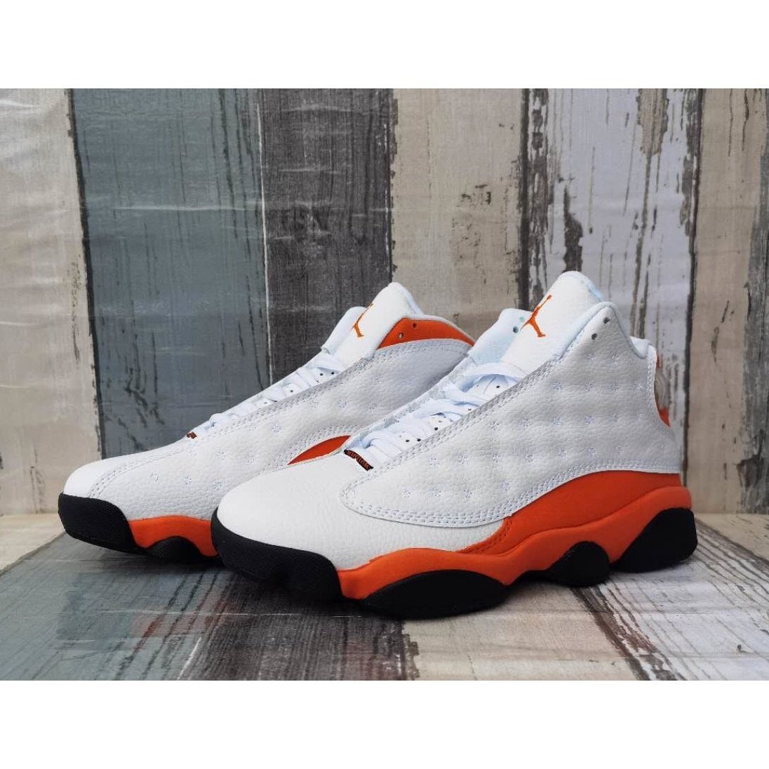 JORDAN 13 Retro - Starfish Sneakers - Black Unisex Streetwear Limited Edition
