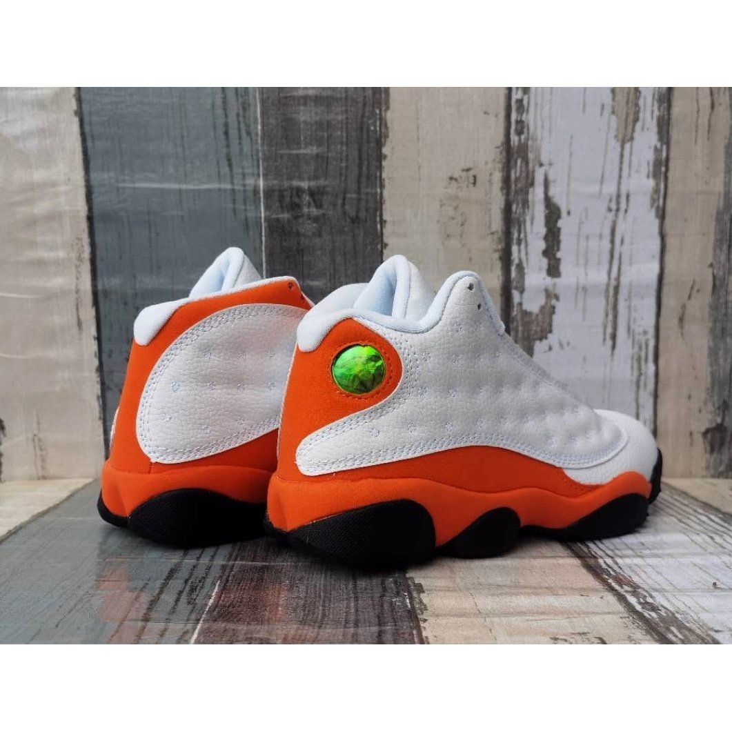 JORDAN 13 Retro - Starfish Sneakers - Black Unisex Streetwear Limited Edition