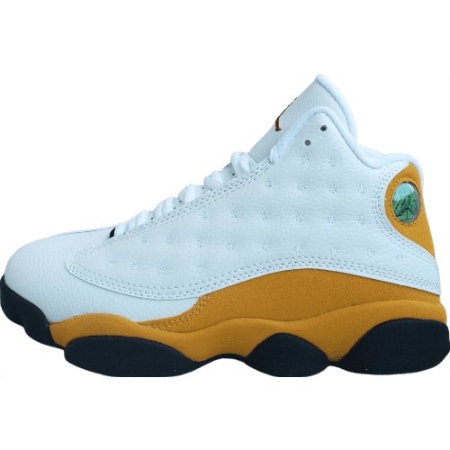 JORDAN 13 Retro - Orange Sneakers - White Unisex Streetwear Limited Edition