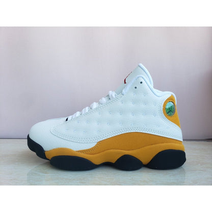 JORDAN 13 Retro - Orange Sneakers - White Unisex Streetwear Limited Edition