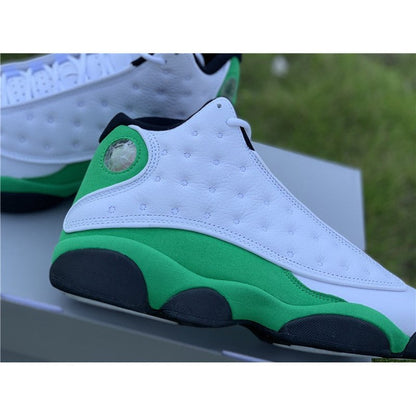 JORDAN 13 - Lucky Green Sneakers - White Unisex Streetwear Limited Edition