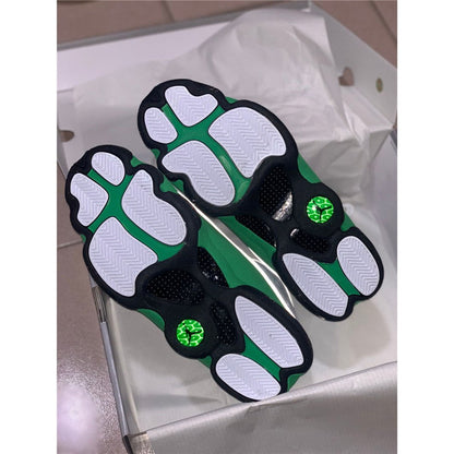 JORDAN 13 - Lucky Green Sneakers - White Unisex Streetwear Limited Edition