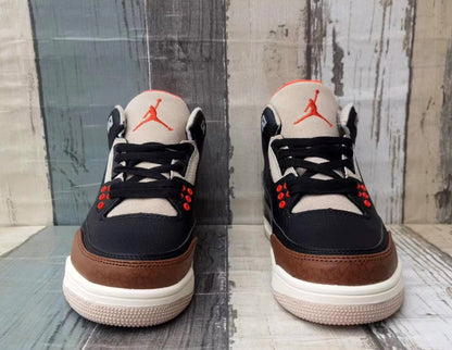 JORDAN 3 Retro - Desert Elephant Sneakers - Black Unisex Streetwear Limited Edition