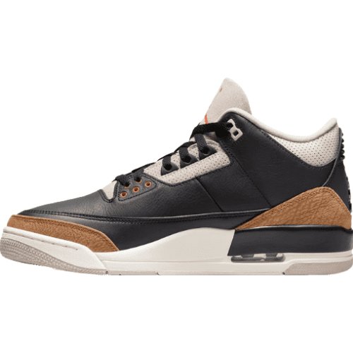 JORDAN 3 Retro - Desert Elephant Sneakers - Black Unisex Streetwear Limited Edition