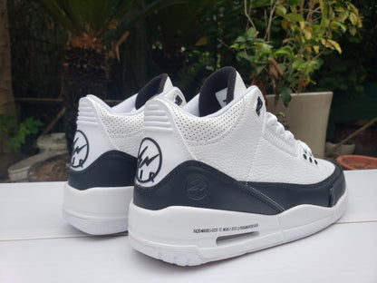 JORDAN 3 Retro - Fragment Sneakers - Black Unisex Streetwear Limited Edition