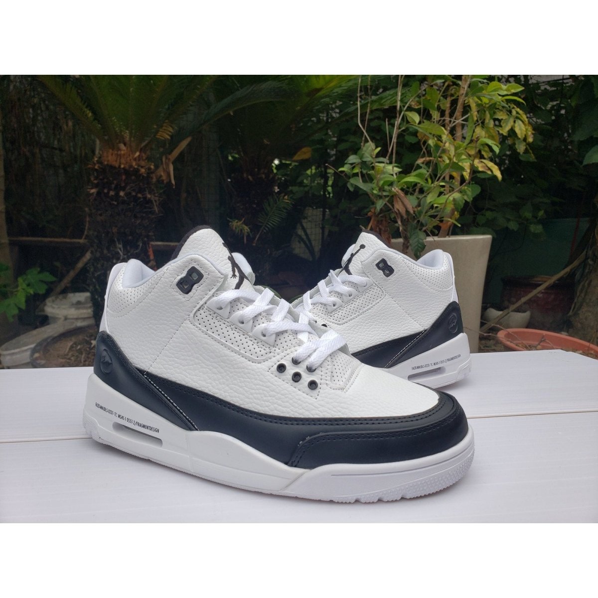 JORDAN 3 Retro - Fragment Sneakers - Black Unisex Streetwear Limited Edition