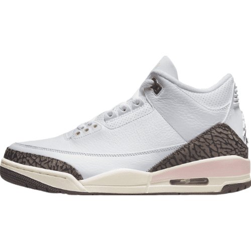 JORDAN 3 Retro - Neapolitan Dark Mocha Sneakers - Black Unisex Streetwear Limited Edition