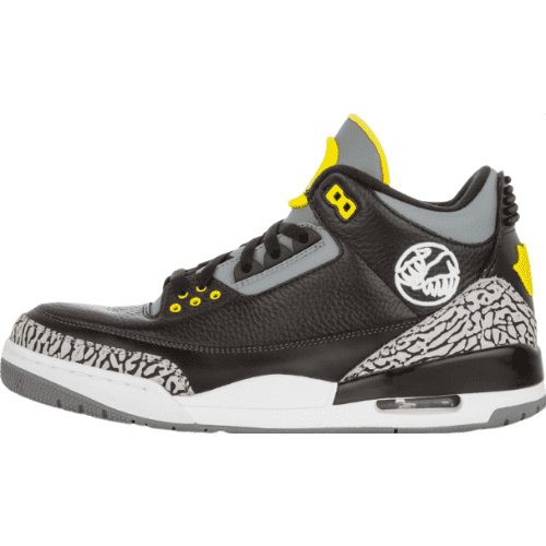JORDAN 3 Retro - Oregon Ducks Pit Crew Sneakers - Black Unisex Streetwear Limited Edition