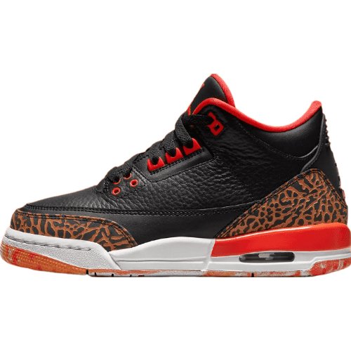 JORDAN 3 - Kumquat Sneakers - Black Unisex Streetwear Limited Edition