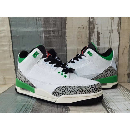 JORDAN 3 - Lucky Sneakers - Green Unisex Streetwear Limited Edition