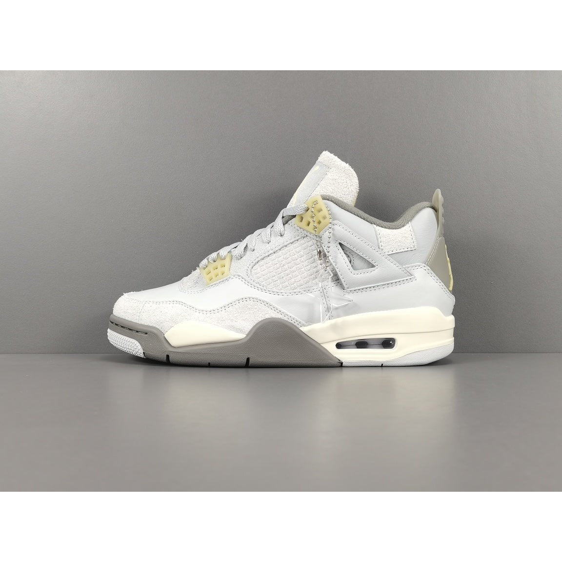 JORDAN 4 Retro Se Craft - Phantom Dust Sneakers - Black Unisex Streetwear Limited Edition