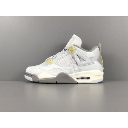JORDAN 4 Retro Se Craft - Phantom Dust Sneakers - Black Unisex Streetwear Limited Edition