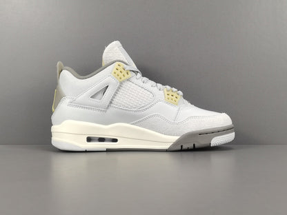 JORDAN 4 Retro Se Craft - Phantom Dust Sneakers - Black Unisex Streetwear Limited Edition
