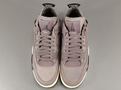 JORDAN 4 - A Ma Maniere Violet Ore Sneakers - Black Unisex Streetwear Limited Edition