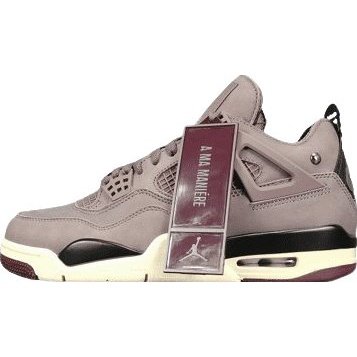 JORDAN 4 - A Ma Maniere Violet Ore Sneakers - Black Unisex Streetwear Limited Edition