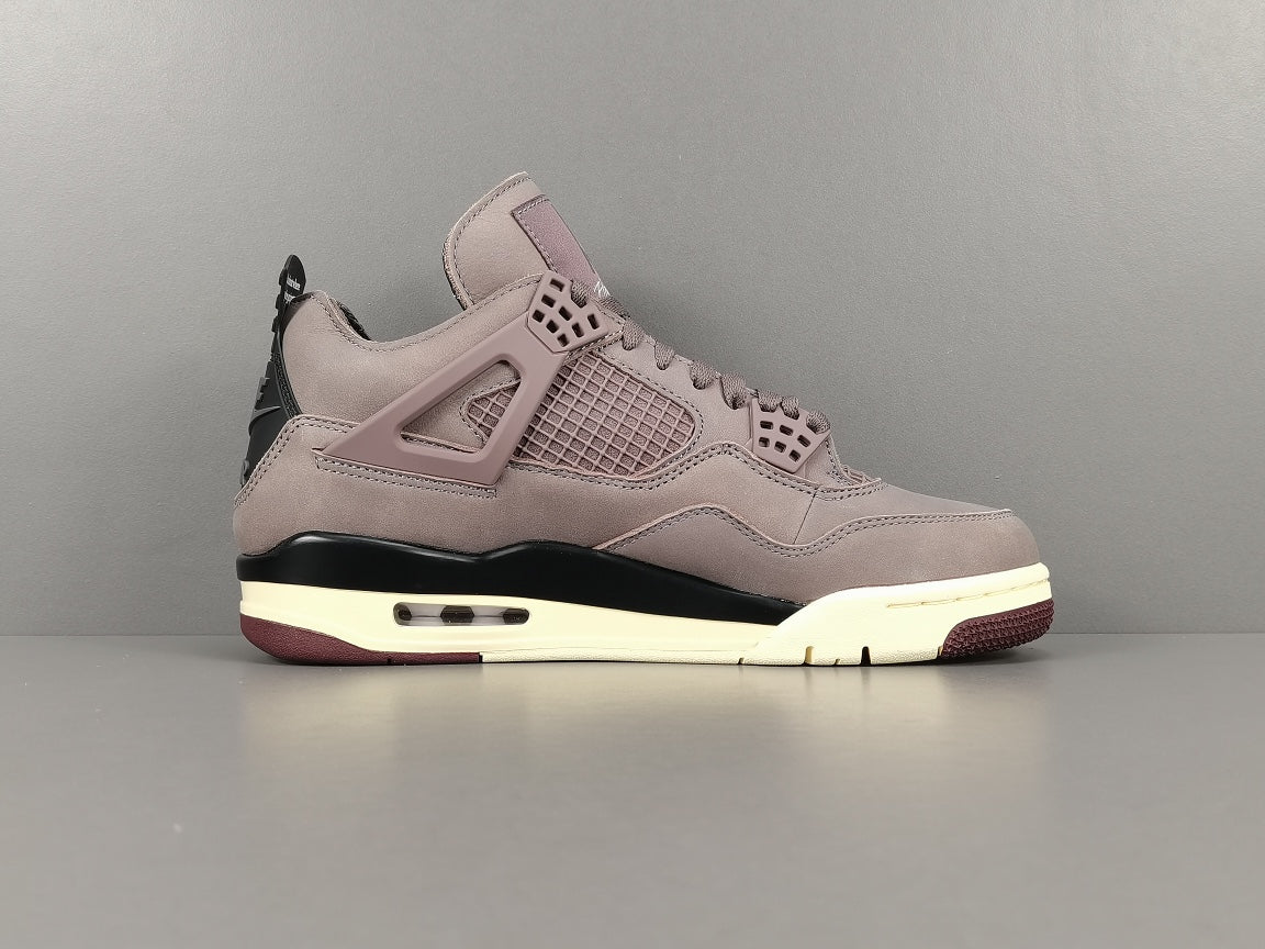 JORDAN 4 - A Ma Maniere Violet Ore Sneakers - Black Unisex Streetwear Limited Edition