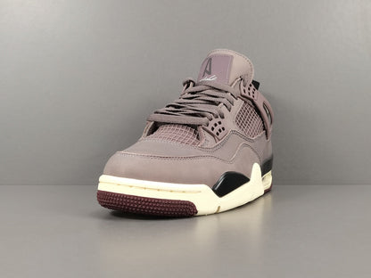 JORDAN 4 - A Ma Maniere Violet Ore Sneakers - Black Unisex Streetwear Limited Edition