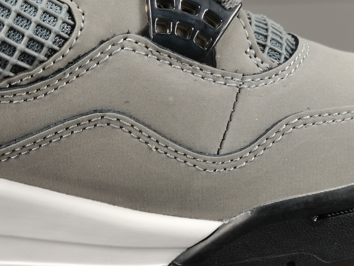 JORDAN 4 - Cool Sneakers - Grey Unisex Streetwear Limited Edition - Introducing the iconic Jordan 4 Cool Grey, a timeless sneaker that perfectly blends style, comfort,