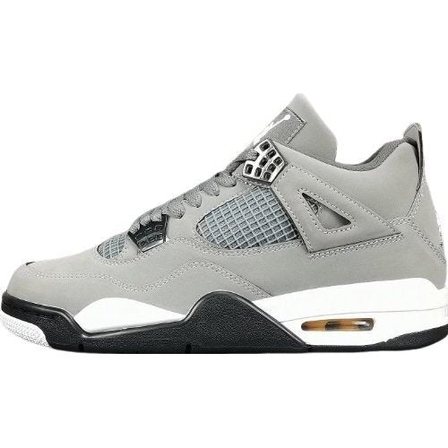 JORDAN 4 - Cool Sneakers - Grey Unisex Streetwear Limited Edition - Introducing the iconic Jordan 4 Cool Grey, a timeless sneaker that perfectly blends style, comfort,