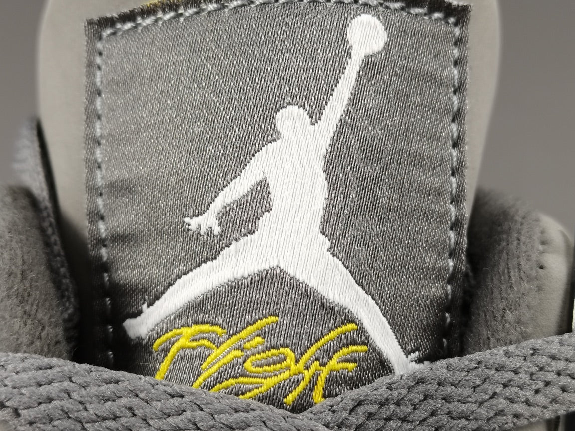 JORDAN 4 - Cool Sneakers - Grey Unisex Streetwear Limited Edition - Introducing the iconic Jordan 4 Cool Grey, a timeless sneaker that perfectly blends style, comfort,