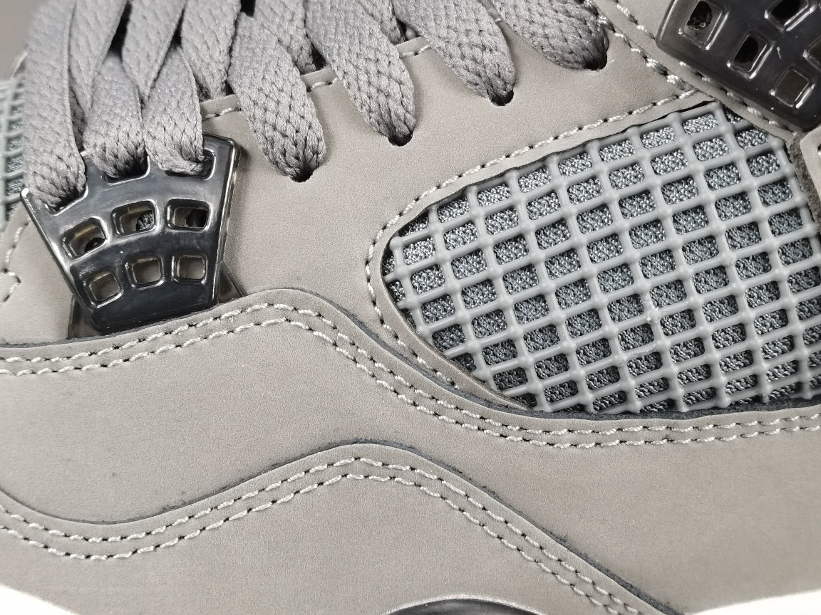 JORDAN 4 - Cool Sneakers - Grey Unisex Streetwear Limited Edition - Introducing the iconic Jordan 4 Cool Grey, a timeless sneaker that perfectly blends style, comfort,