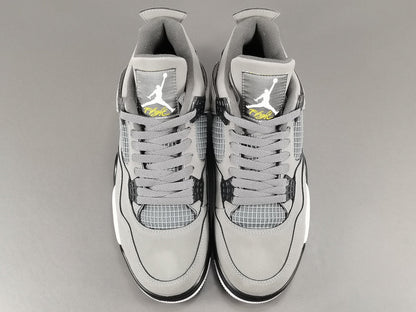 JORDAN 4 - Cool Sneakers - Grey Unisex Streetwear Limited Edition - Introducing the iconic Jordan 4 Cool Grey, a timeless sneaker that perfectly blends style, comfort,