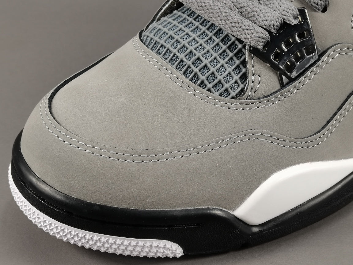 JORDAN 4 - Cool Sneakers - Grey Unisex Streetwear Limited Edition - Introducing the iconic Jordan 4 Cool Grey, a timeless sneaker that perfectly blends style, comfort,