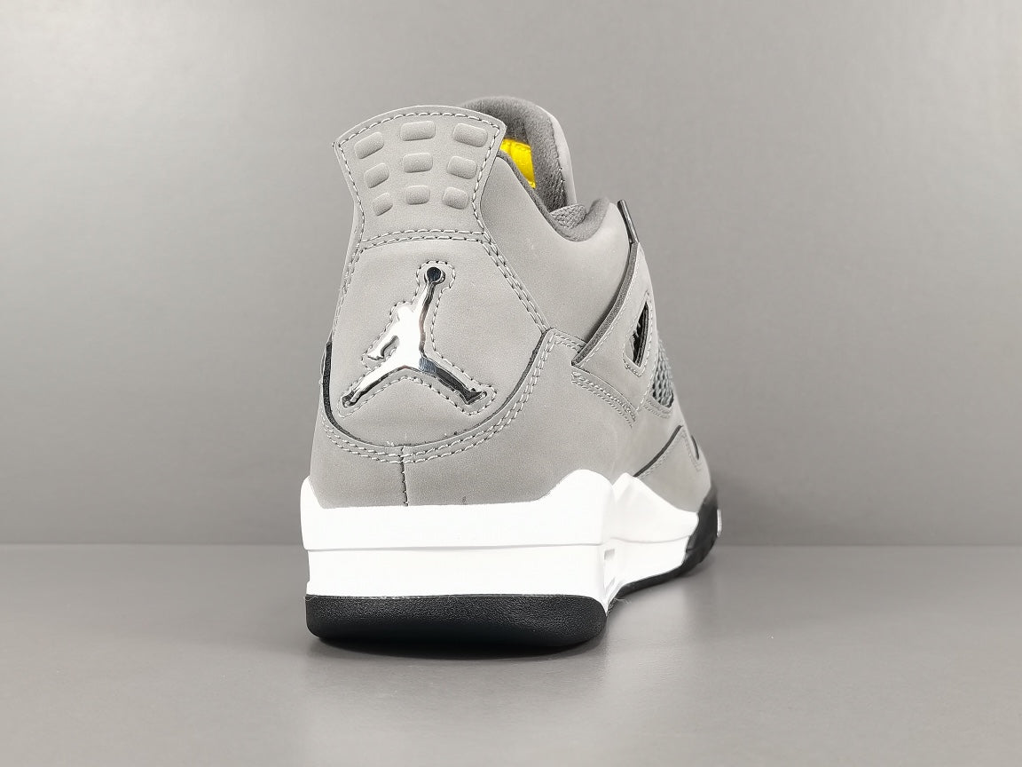 JORDAN 4 - Cool Sneakers - Grey Unisex Streetwear Limited Edition - Introducing the iconic Jordan 4 Cool Grey, a timeless sneaker that perfectly blends style, comfort,