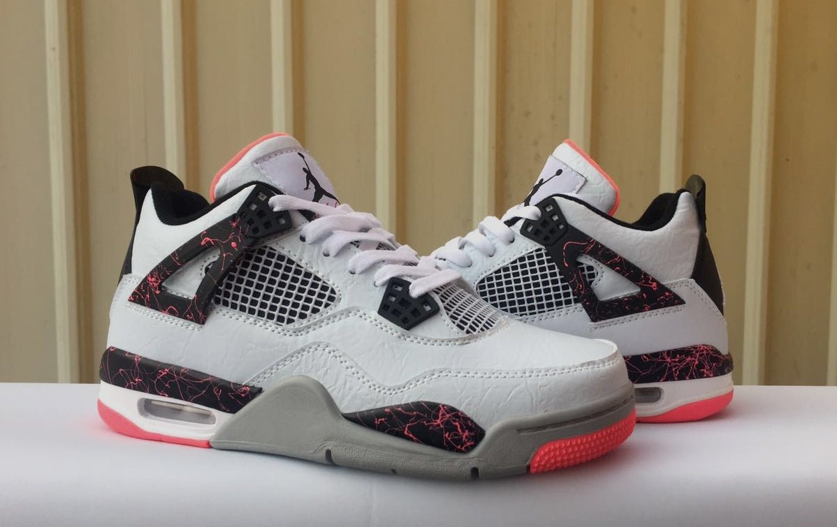 JORDAN 4 - Flight Nostalgia Sneakers - Black Unisex Streetwear Limited Edition