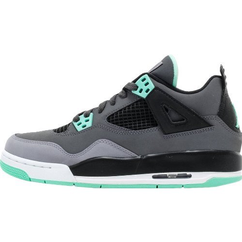 JORDAN 4 - Glow Sneakers - Green Unisex Streetwear Limited Edition
