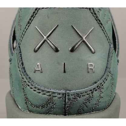 JORDAN 4 - Kaws Olive Sneakers - Black Unisex Streetwear Limited Edition