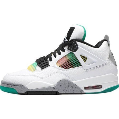 JORDAN 4 - Lucid Rasta Sneakers - Green Unisex Streetwear Limited Edition