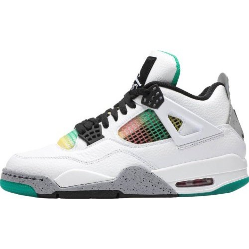 JORDAN 4 - Lucid Rasta Sneakers - Green Unisex Streetwear Limited Edition