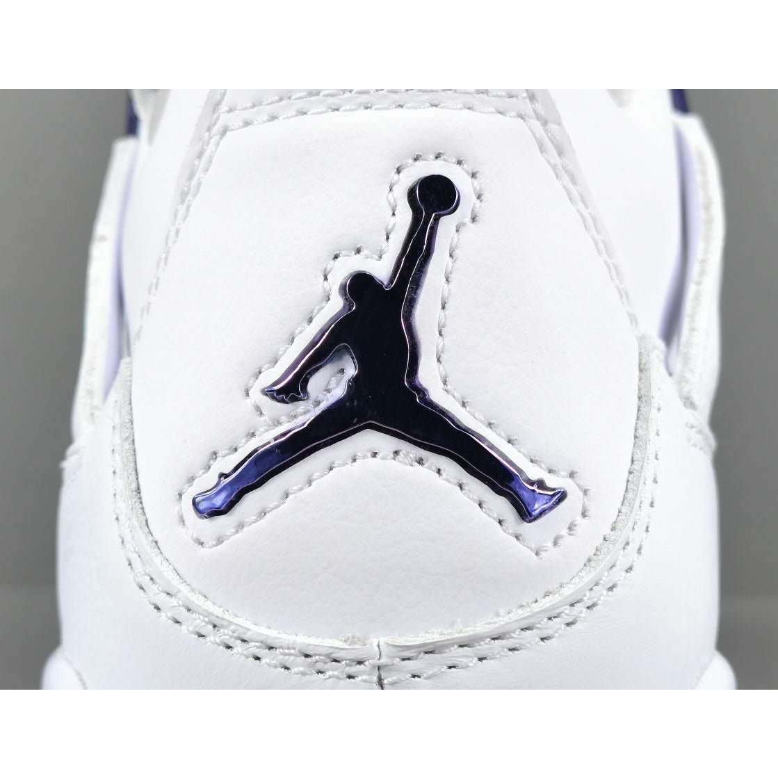 JORDAN 4 - Metallic Sneakers - Purple Unisex Streetwear Limited Edition - Introducing the Jordan 4 Metallic Purple, a captivating fusion of heritage and modern style. These