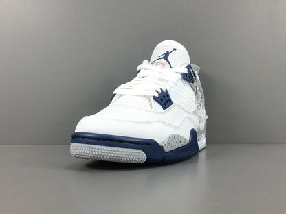 JORDAN 4 - Midnight Sneakers - Navy Unisex Streetwear Limited Edition