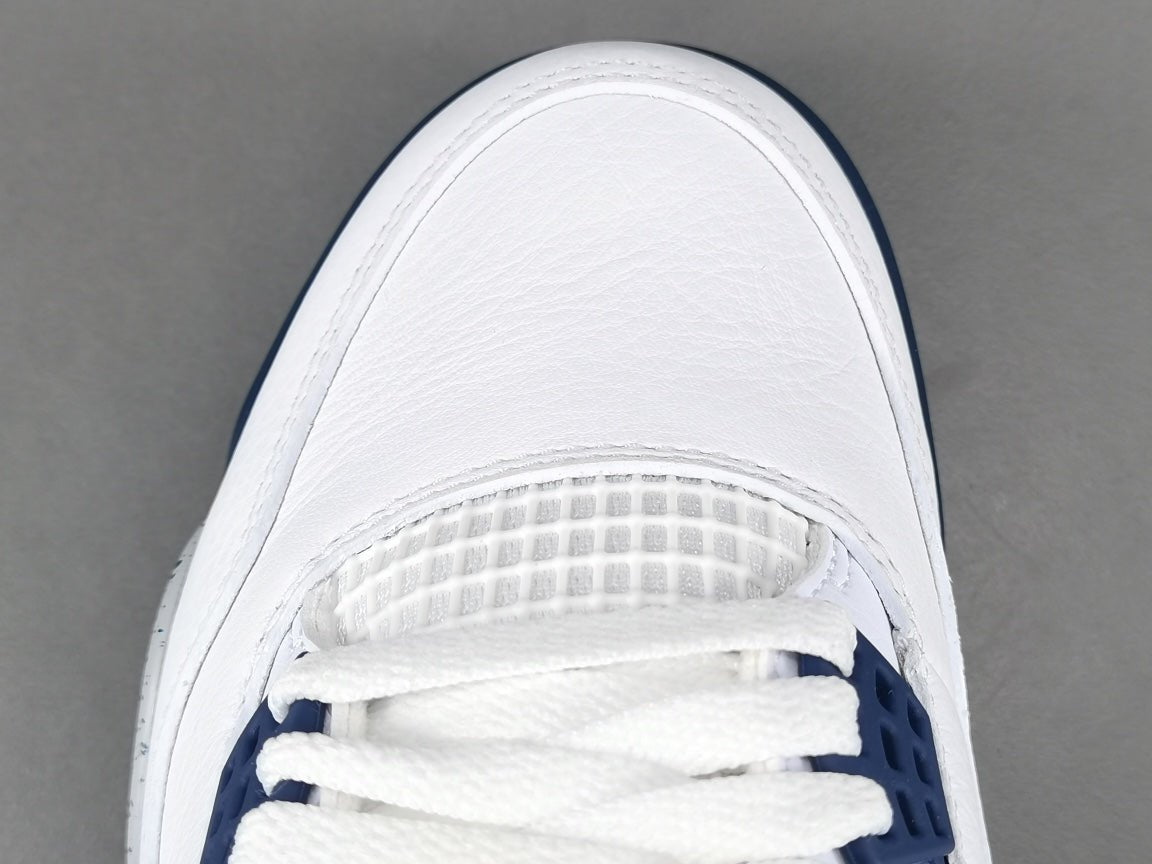 JORDAN 4 - Midnight Sneakers - Navy Unisex Streetwear Limited Edition