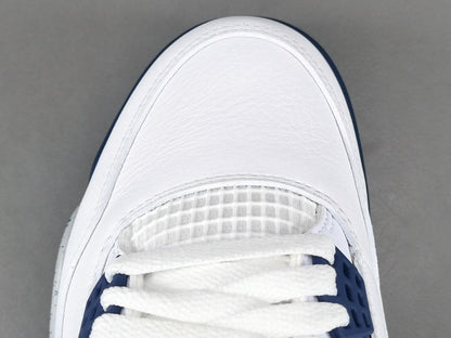 JORDAN 4 - Midnight Sneakers - Navy Unisex Streetwear Limited Edition