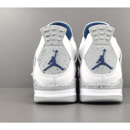 JORDAN 4 - Midnight Sneakers - Navy Unisex Streetwear Limited Edition