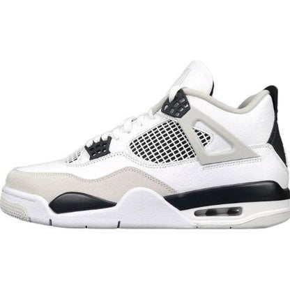 JORDAN 4 - Military Sneakers - Black Unisex Streetwear Limited Edition