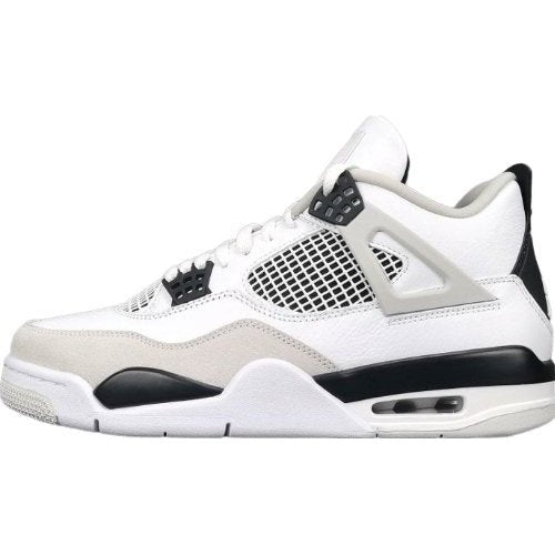 JORDAN 4 - Military Sneakers - Black Unisex Streetwear Limited Edition