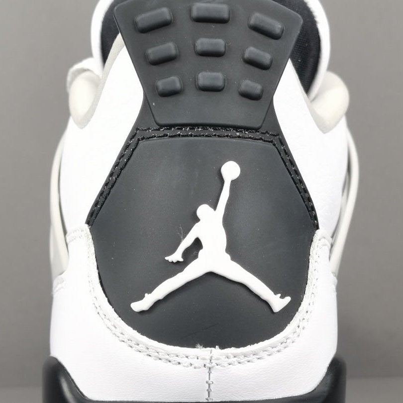 JORDAN 4 - Military Sneakers - Black Unisex Streetwear Limited Edition