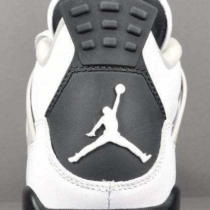 JORDAN 4 - Military Sneakers - Black Unisex Streetwear Limited Edition