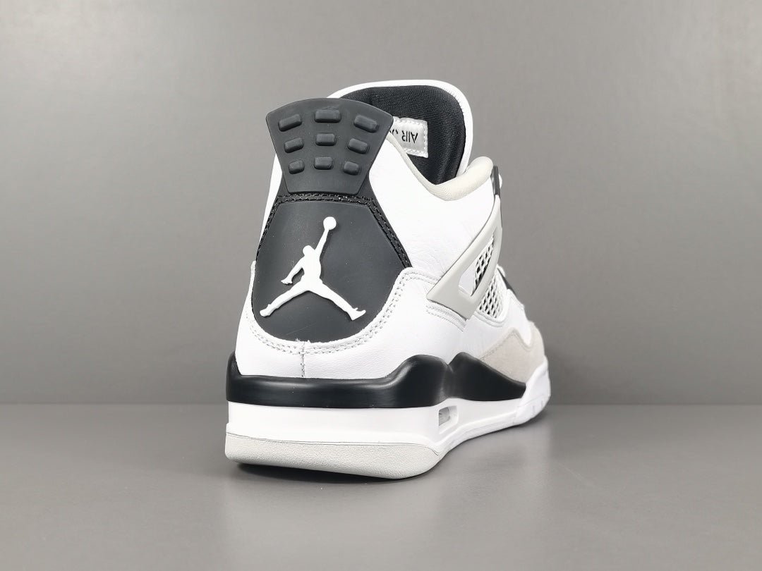 JORDAN 4 - Military Sneakers - Black Unisex Streetwear Limited Edition